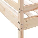 vidaXL Stapelbed massief grenenhout 90x200/120x200 cm