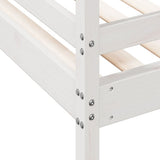 vidaXL Stapelbed massief grenenhout wit 90x200/140x200 cm