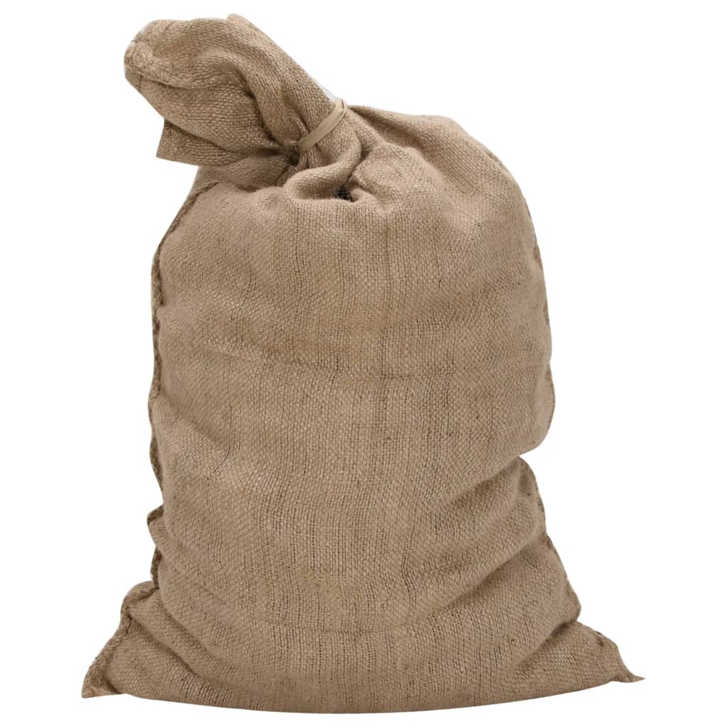 vidaXL Jute Sacks 5 pcs 340 g/m² 60x105 cm 100% jute
