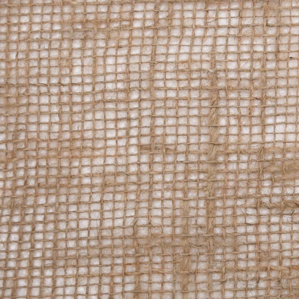 vidaXL Jute roll 200 g/m² 0.25x5 m 100% jute