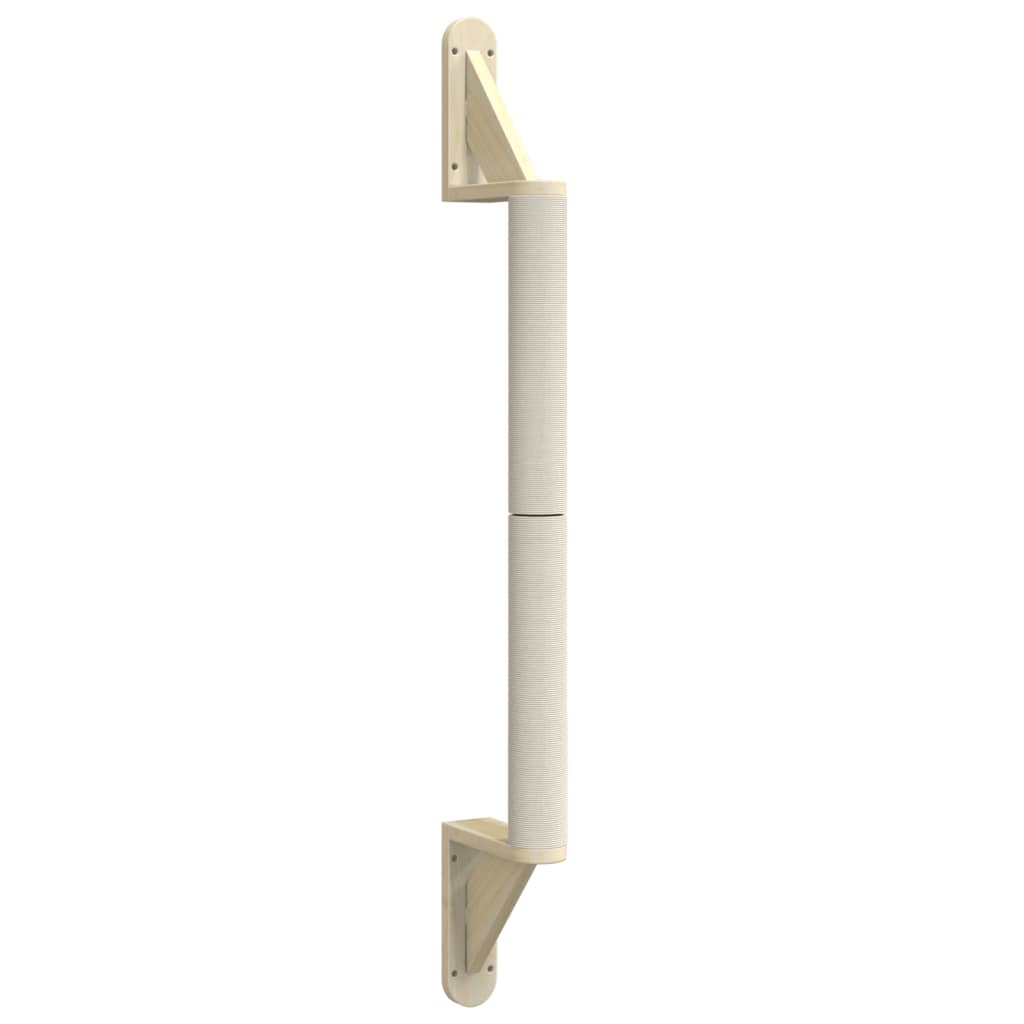 vidaXL Kattenkrabpaal wandgemonteerd 109 cm sisal
