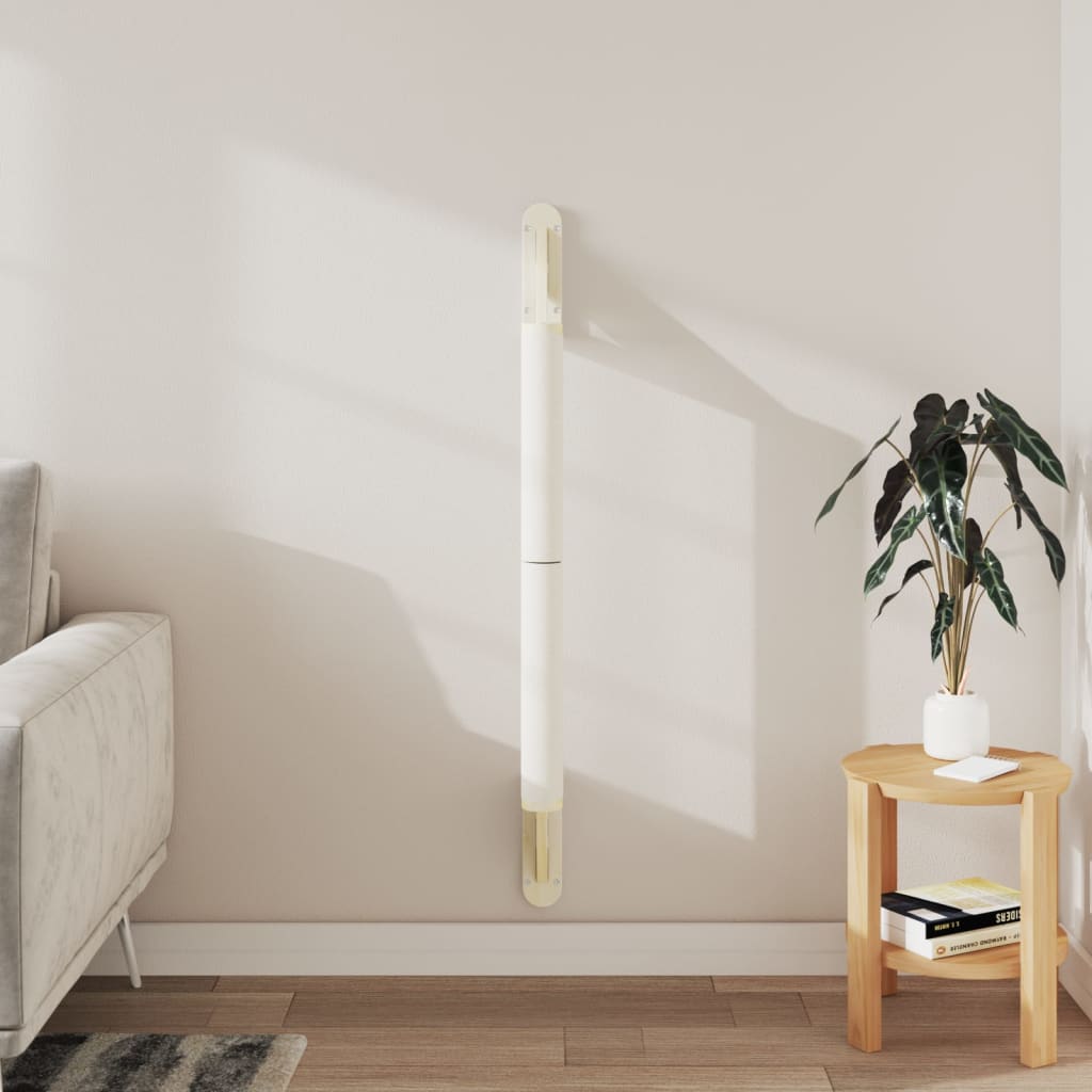 vidaXL Kattenkrabpaal wandgemonteerd 109 cm sisal