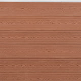 vidaXL Schuttingpaneelset 180x186 cm HKC bruin