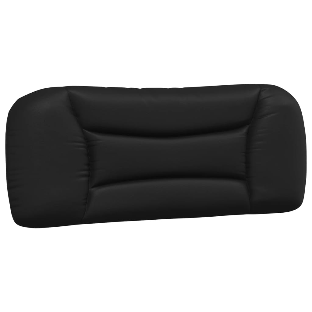 vidaXL Headboard Cushion "Hvar" Black 100 cm Faux Leather
