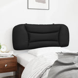 vidaXL Headboard Cushion "Hvar" Black 100 cm Faux Leather