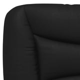 vidaXL Headboard Cushion "Hvar" Black 100 cm Faux Leather