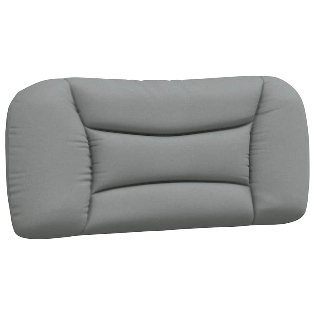 vidaXL Bedframe zonder matras "Hvar" 80x200 cm stof lichtgrijs
