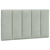 vidaXL Cadre de lit pour matelas "Hanko" 80x200 cm gris clair