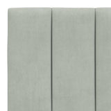 vidaXL Cadre de lit pour matelas "Hanko" 80x200 cm gris clair