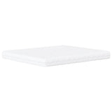 vidaXL Bed met matras "Hanko" fluweel lichtgrijs 80x200 cm