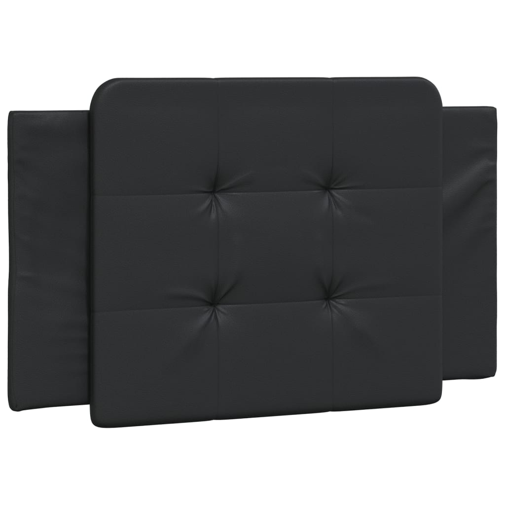 vidaXL Bedframe met LED zonder matras "Zadar" zwart 80x200 cm
