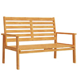 vidaXL 4-delige Loungeset massief acaciahout