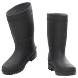 vidaXL Regenlaarzen maat 38 PVC zwart