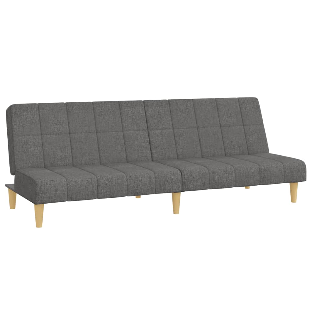 vidaXL Slaapbank 2-zits gris gris