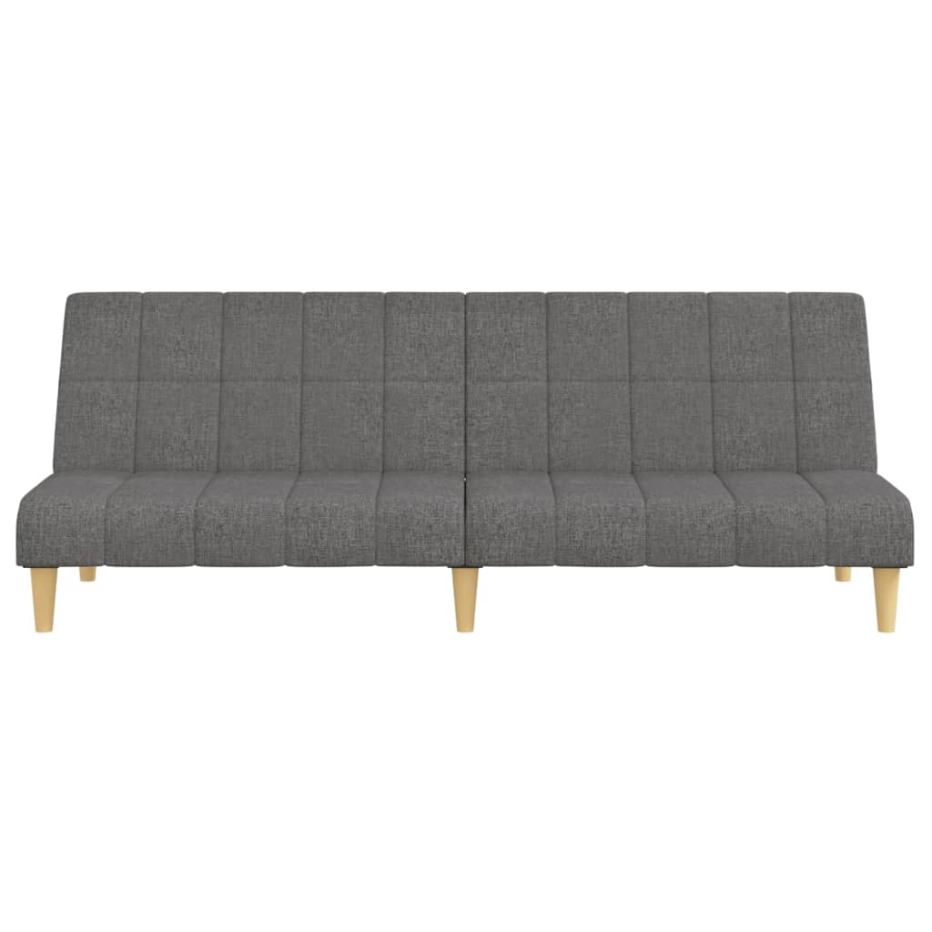 vidaXL Slaapbank 2-zits gris gris
