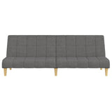 vidaXL Slaapbank 2-zits gris gris