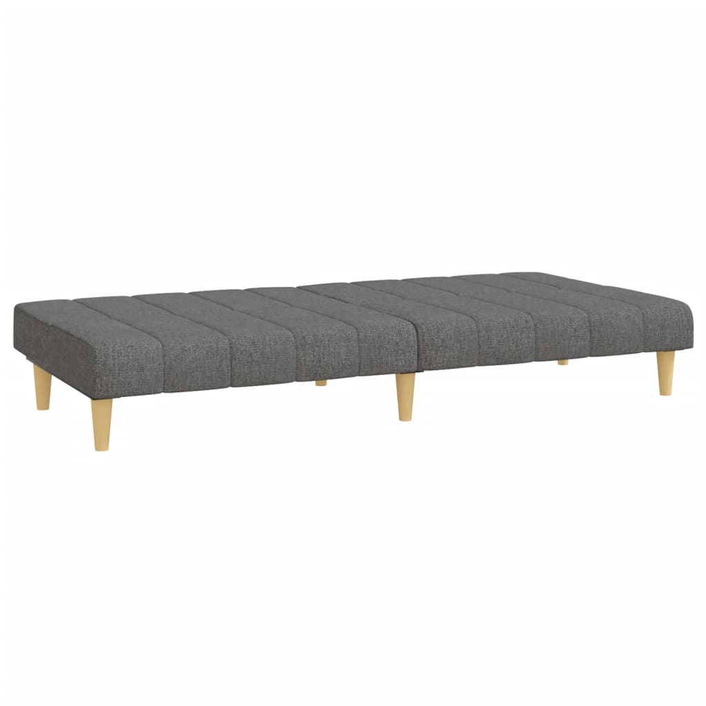 vidaXL Slaapbank 2-zits gris gris
