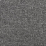vidaXL 2-Seater Sofa Bed with 2 Pillows Fabric Light Grey