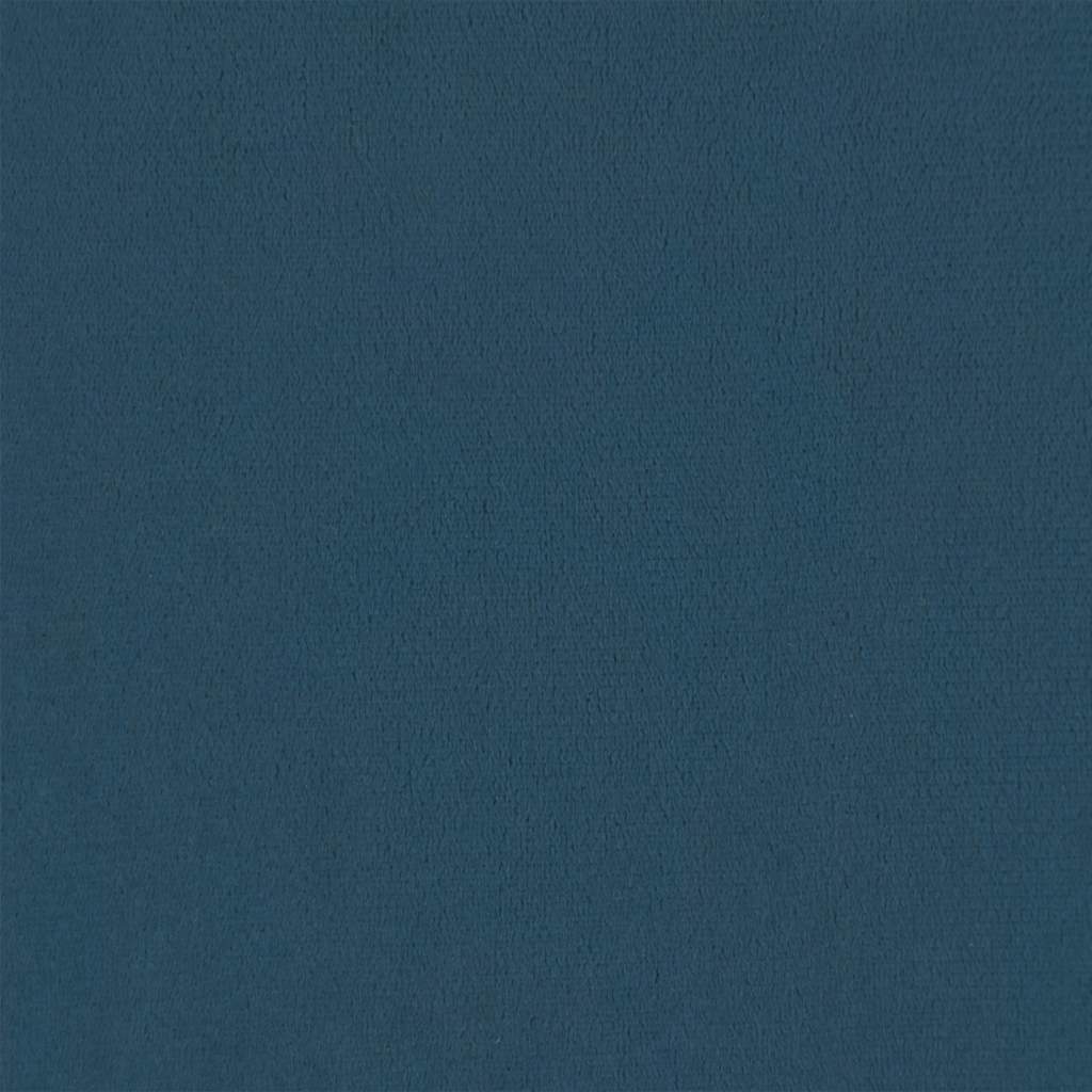 vidaXL Slaapbank 2-zits fluweel blauw