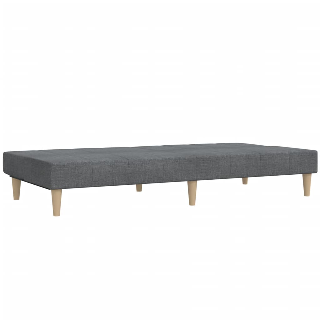 vidaXL Slaapbank 2-zits gris gris