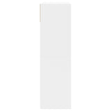vidaXL Schoenenkast met 2 klaplades 80x34x116 cm wit
