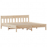 vidaXL Bedframe zonder matras massief grenenhout 200x200 cm