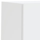 vidaXL 6-delige Tv-wandmeubelset met LED-verlichting bewerkt hout wit