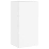 vidaXL 3-delige tv-wandmeubelset met LED-verlichting wit
