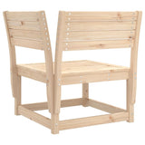 vidaXL 4-delige Loungeset massief grenenhout