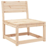 vidaXL 4-delige Loungeset massief grenenhout