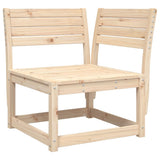 vidaXL 5-delige Loungeset massief grenenhout