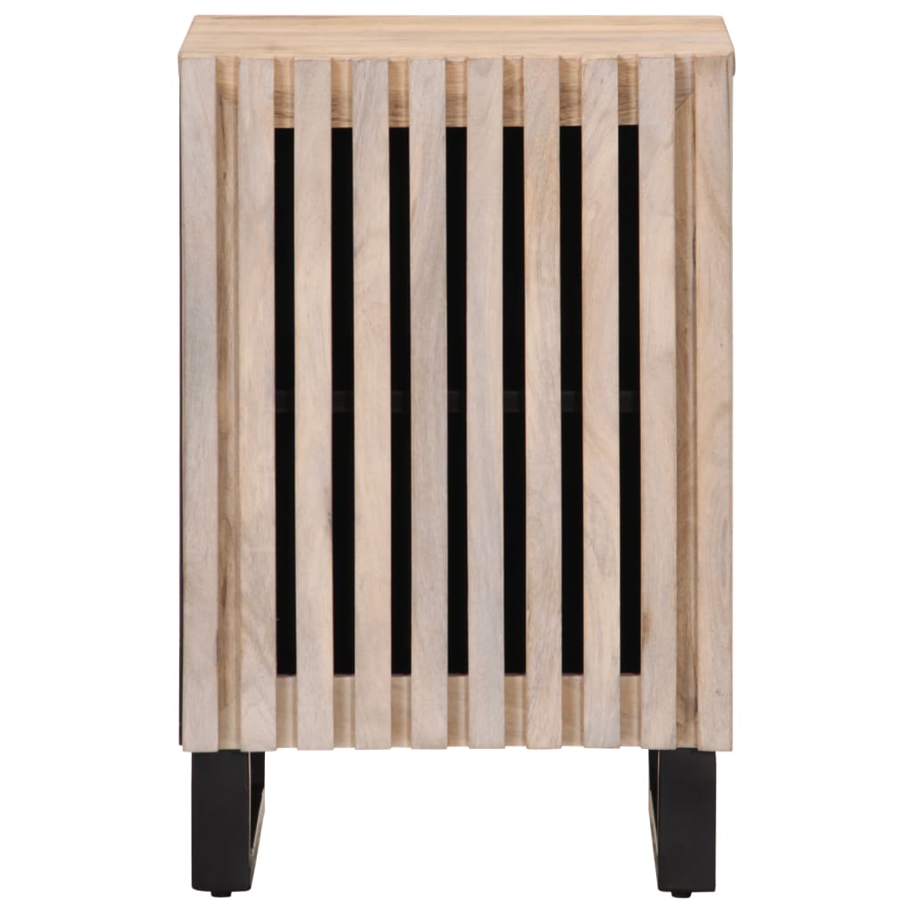 vidaXL Badkamerkast 38x34x58 cm massief mangohout