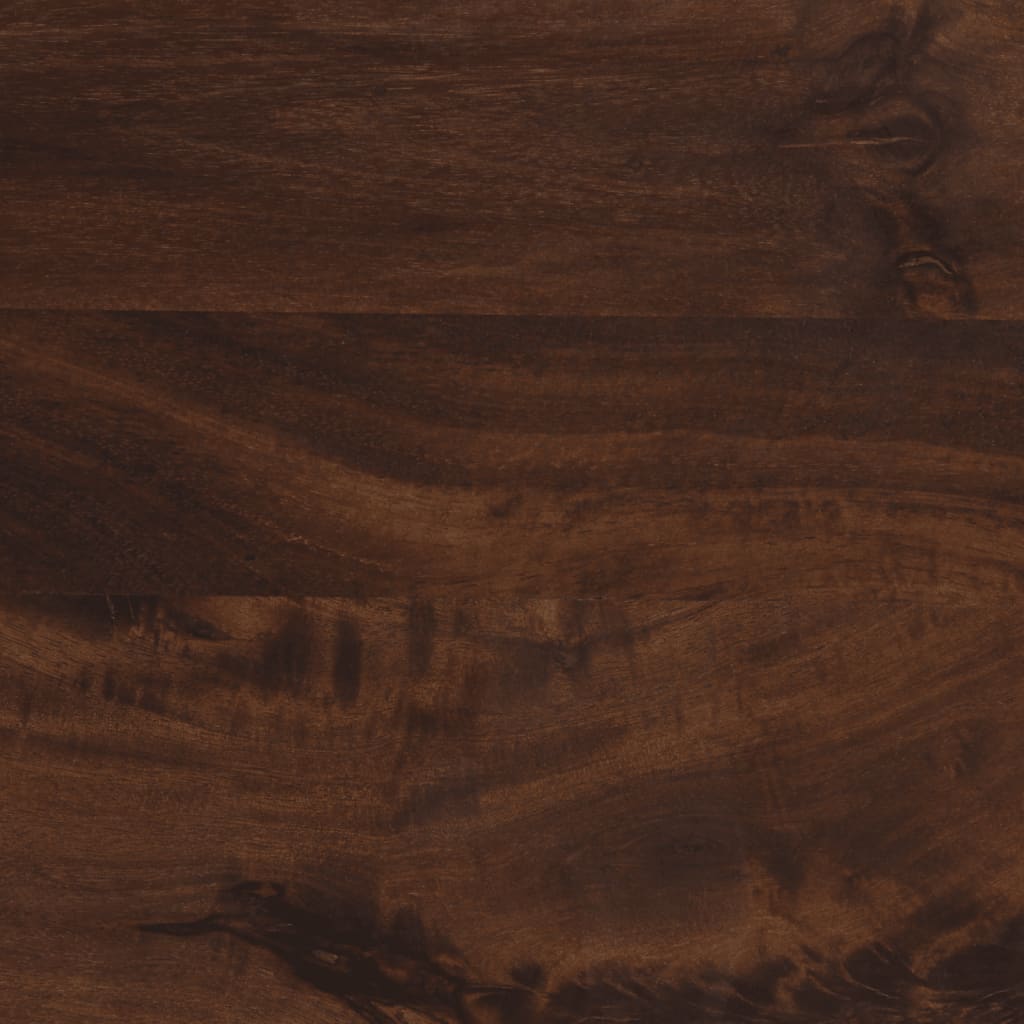 vidaXL Dressoir 60x34x75 cm massief mangohout bruin