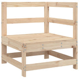 vidaXL Ensemble de salon 5 personnes massief grenenhout