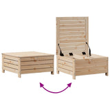 vidaXL 8-delige Loungeset met kussens massief grenenhout