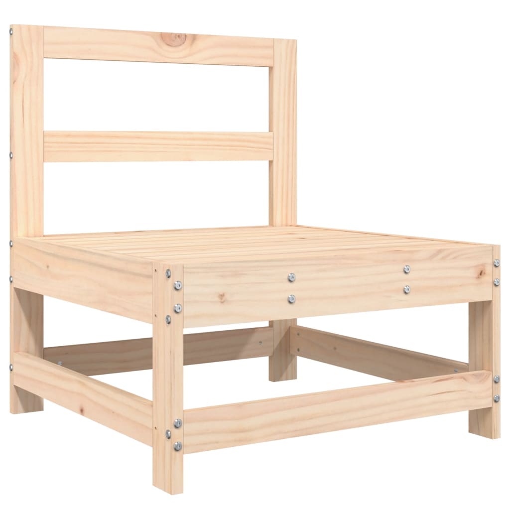 vidaXL 10-delige Loungeset massief grenenhout
