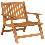 vidaXL Tuinstoel 3 pcs Bruin Massief Acacia Hout