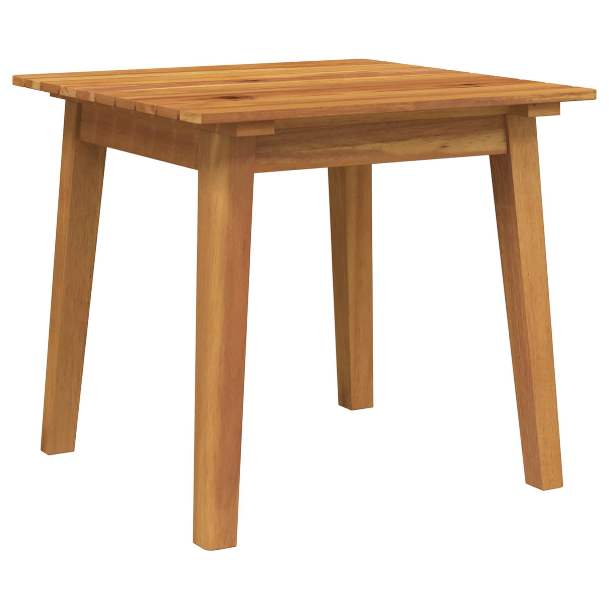 vidaXL Tuinstoelen met Tafel 3 pcs Zwart Massief Acacia Hout