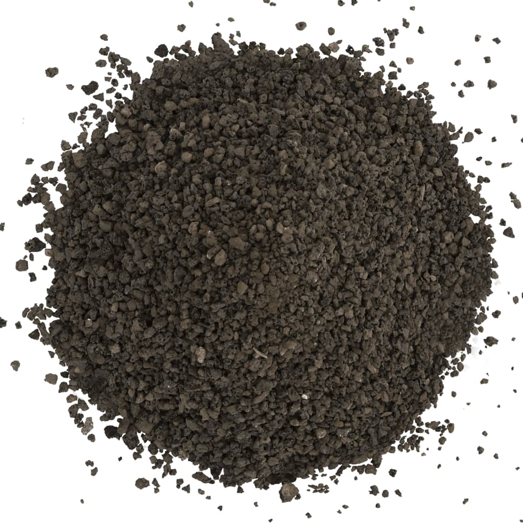 vidaXL Aquarium Sand 10 kg 0.2-2 mm Black