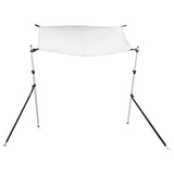 vidaXL Schaduwdoekset T-top 170x170x(113-182,5) cm wit