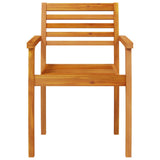 vidaXL Tuinstoelen 4 st 59x55x85 cm massief acaciahout