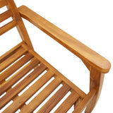 vidaXL Tuinstoelen 4 st 59x55x85 cm massief acaciahout