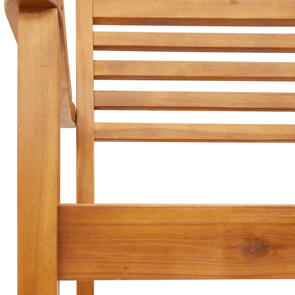 vidaXL Tuinstoelen 4 st 59x55x85 cm massief acaciahout