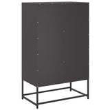 vidaXL Highboard 68x39x111.5 cm steel black