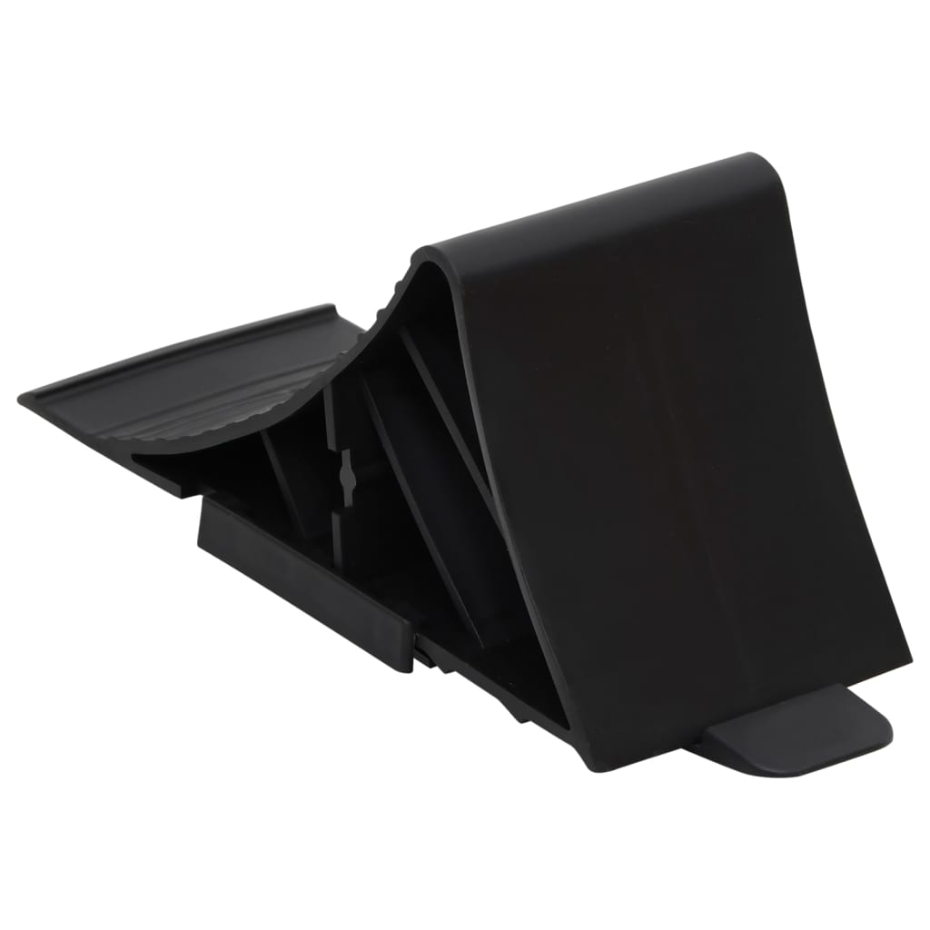 vidaXL Neuswiel met 2 staanders en 3 spanklemmen 60 mm