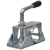 vidaXL Neuswiel met 2 staanders en 3 spanklemmen 60 mm