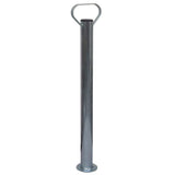 vidaXL Neuswiel met 2 staanders en 3 spanklemmen 60 mm