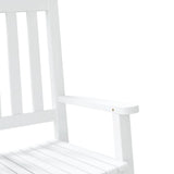 vidaXL Chaises à bascule pour enfants 2 pcs en bois de peuplier massif noir