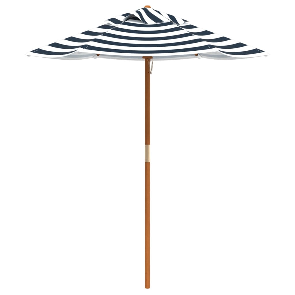 vidaXL Parasol pour enfants avec mât en bois Ø120x140 cm