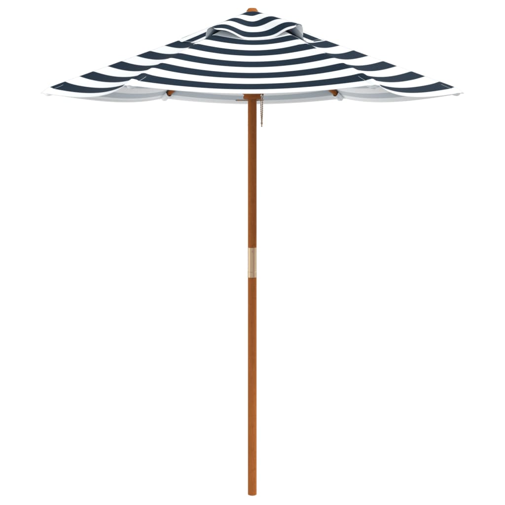 vidaXL Parasol pour enfants avec mât en bois Ø120x140 cm
